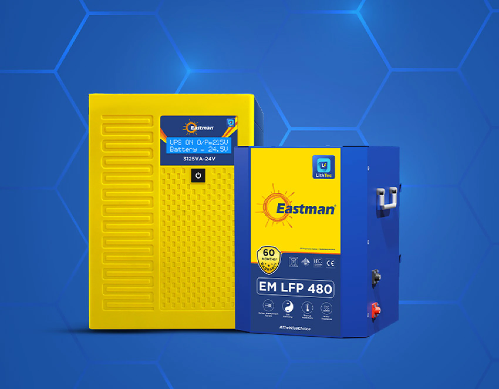 Eastman Home UPS and lithium battery combo